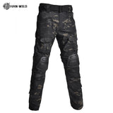 Pantalon tactique avec genouillères pour homme "HAN WILD - G2" - Planète Rando