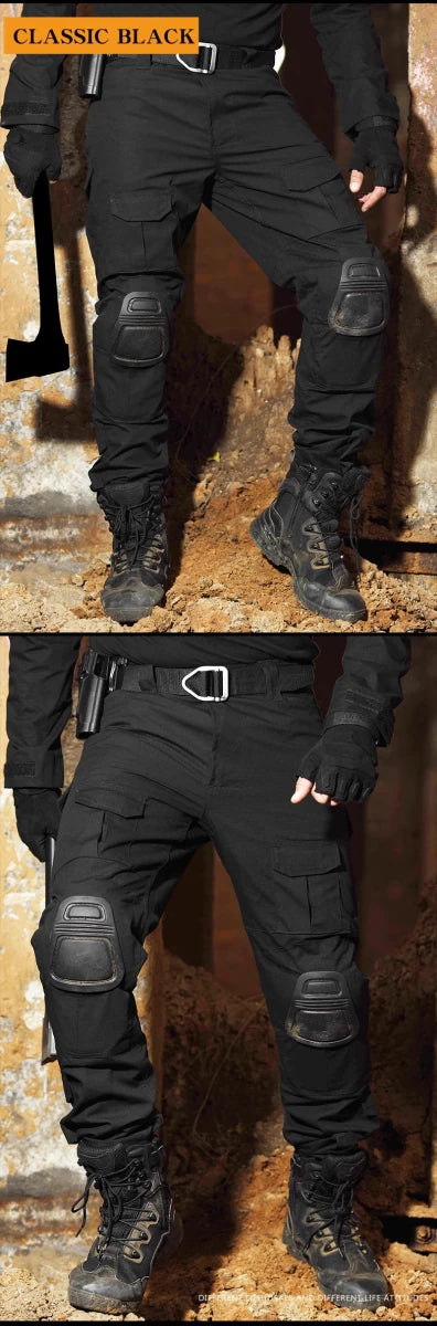 Pantalon tactique avec genouillères pour homme "HAN WILD - G2" - Planète Rando