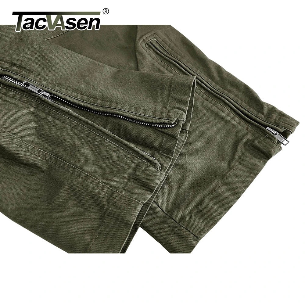 Pantalon tactique en coton Ripstop multipoches pour homme "TACVASEN - PT081DM" - Planète Rando