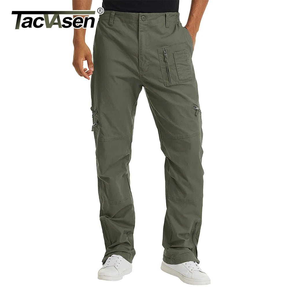 Pantalon tactique en coton Ripstop multipoches pour homme "TACVASEN - PT081DM" - Planète Rando