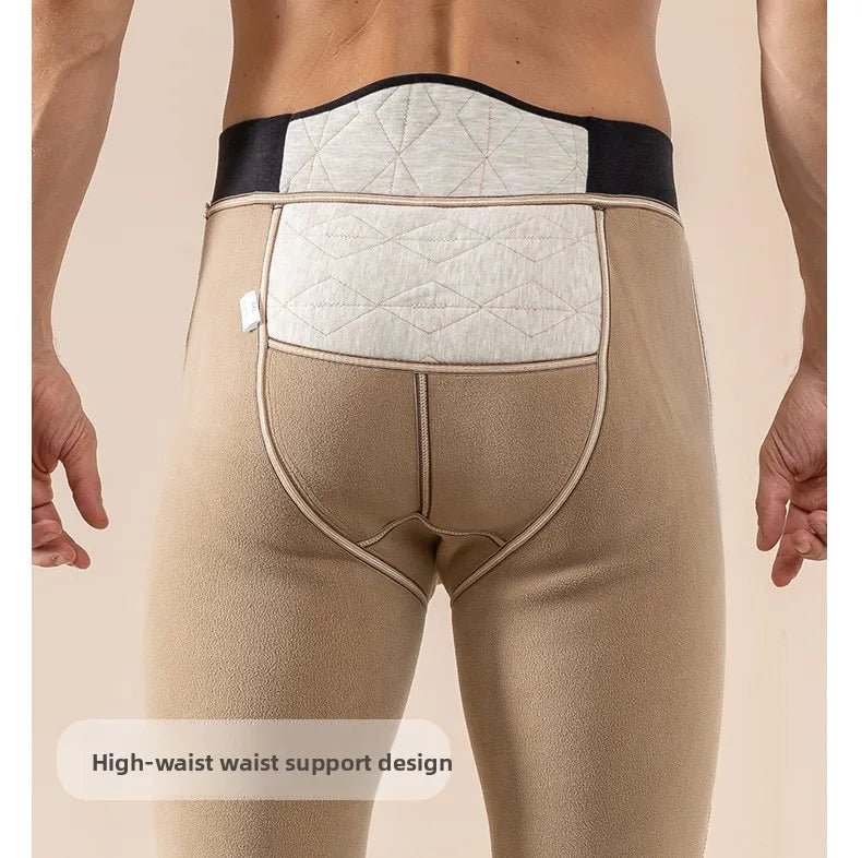 Pantalon thermique doublé polaire en laine pour homme "Soft Thermal - Whool leg Warmers" - Planète Rando