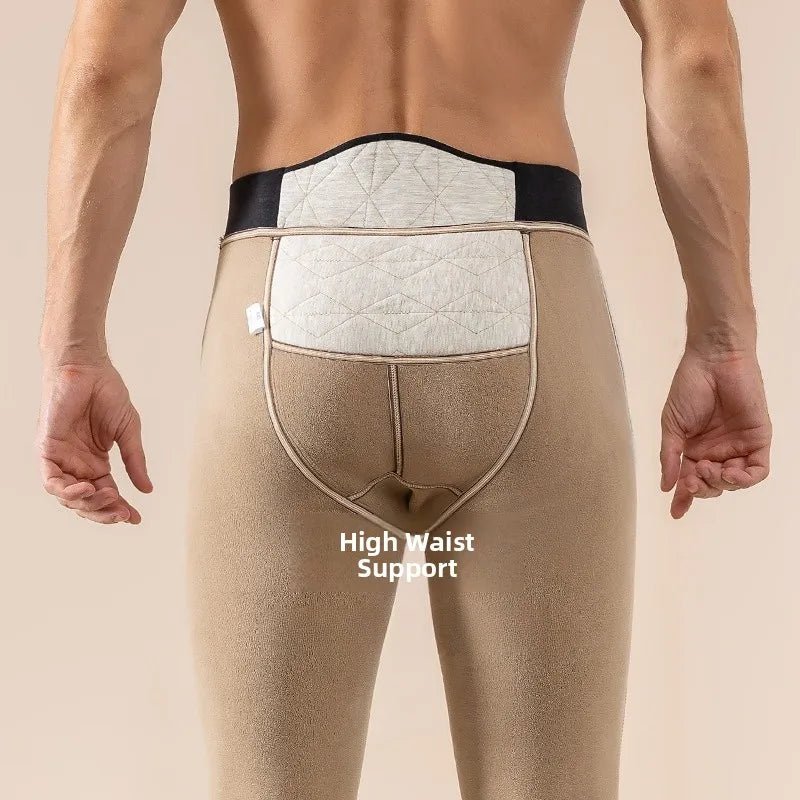 Pantalon thermique doublé polaire en laine pour homme "Soft Thermal - Whool leg Warmers" - Planète Rando