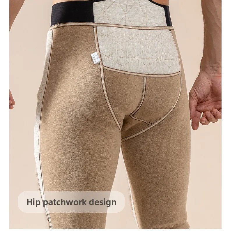 Pantalon thermique doublé polaire en laine pour homme "Soft Thermal - Whool leg Warmers" - Planète Rando