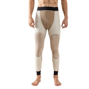 Pantalon thermique doublé polaire en laine pour homme "Soft Thermal - Whool leg Warmers" - Planète Rando