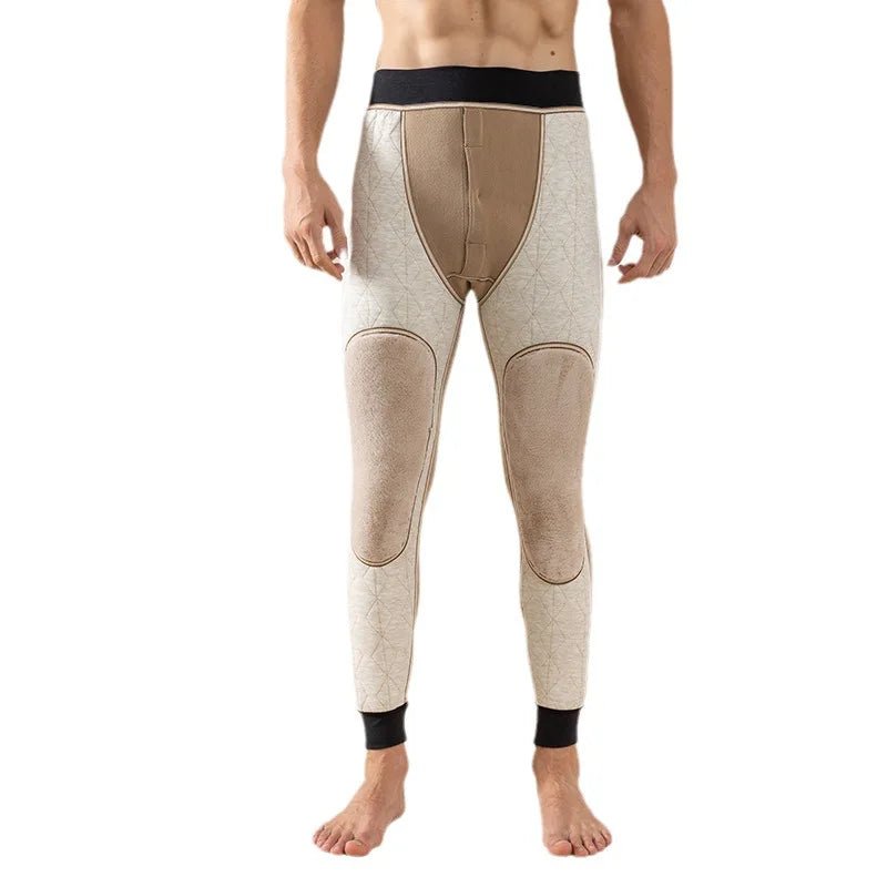 Pantalon thermique doublé polaire en laine pour homme "Soft Thermal - Whool leg Warmers" - Planète Rando