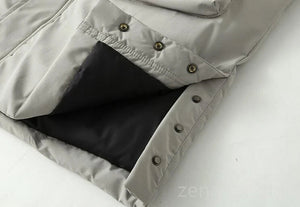 Parka d'hiver épais mi - long en coton grande taille "ZENGKER - Cold boc" - Planète Rando