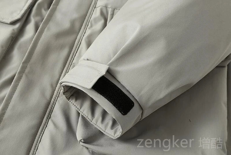 Parka d'hiver épais mi - long en coton grande taille "ZENGKER - Cold boc" - Planète Rando