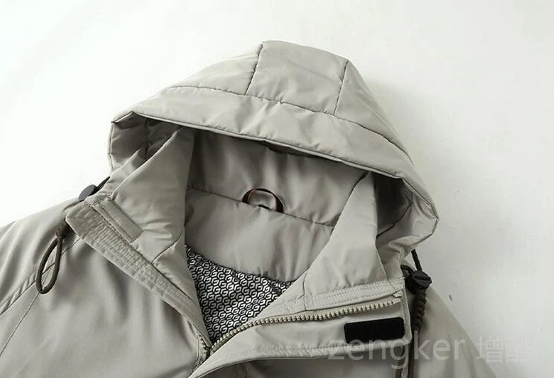 Parka d'hiver épais mi - long en coton grande taille "ZENGKER - Cold boc" - Planète Rando