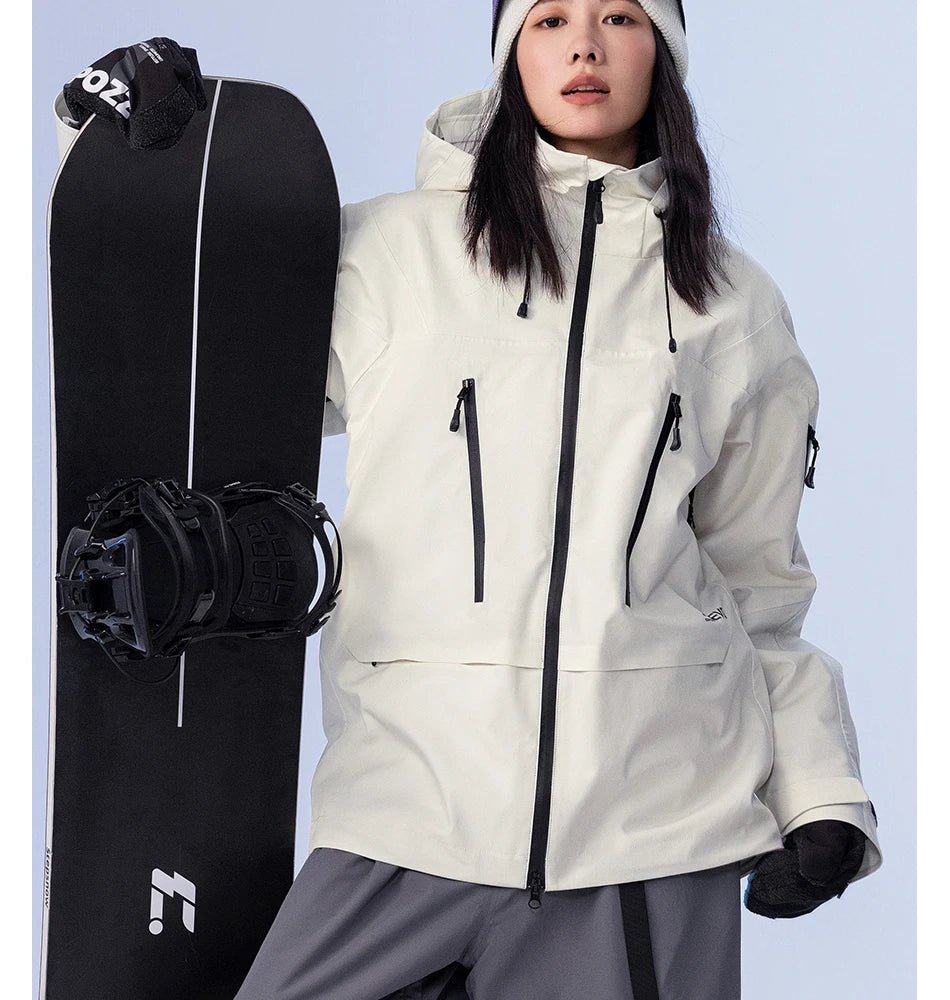 Parka d'hiver / veste de ski imperméables 3 couches avec technologie Teflon EcoElite "COPOZZ - HXF - 24304" - Planète Rando