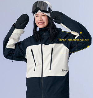 Parka d'hiver / veste de ski imperméables 3 couches avec technologie Teflon EcoElite "COPOZZ - HXF - 24304" - Planète Rando