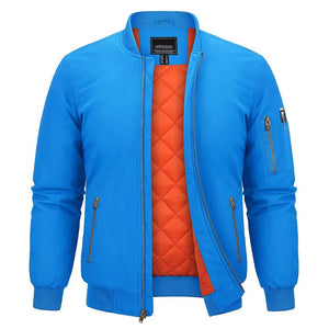 Parka hiver / veste bomber matelassée avec doublure polaire résistante à la pluie "TACVASEN - TJ368" - Planète Rando