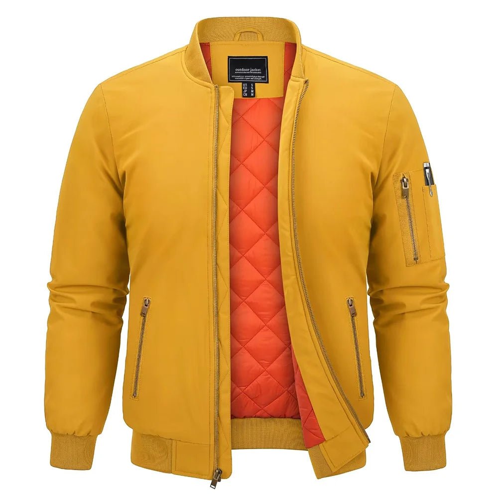 Parka hiver / veste bomber matelassée avec doublure polaire résistante à la pluie "TACVASEN - TJ368" - Planète Rando
