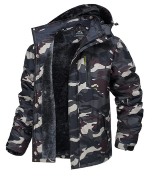 Parka polaire, veste imperméable pour le ski et les sports d'hiver pour homme "TACVASEN - TJ153D" - Planète Rando