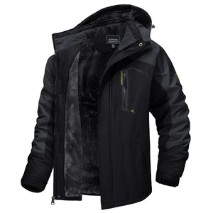 Parka polaire, veste imperméable pour le ski et les sports d'hiver pour homme "TACVASEN - TJ153D" - Planète Rando