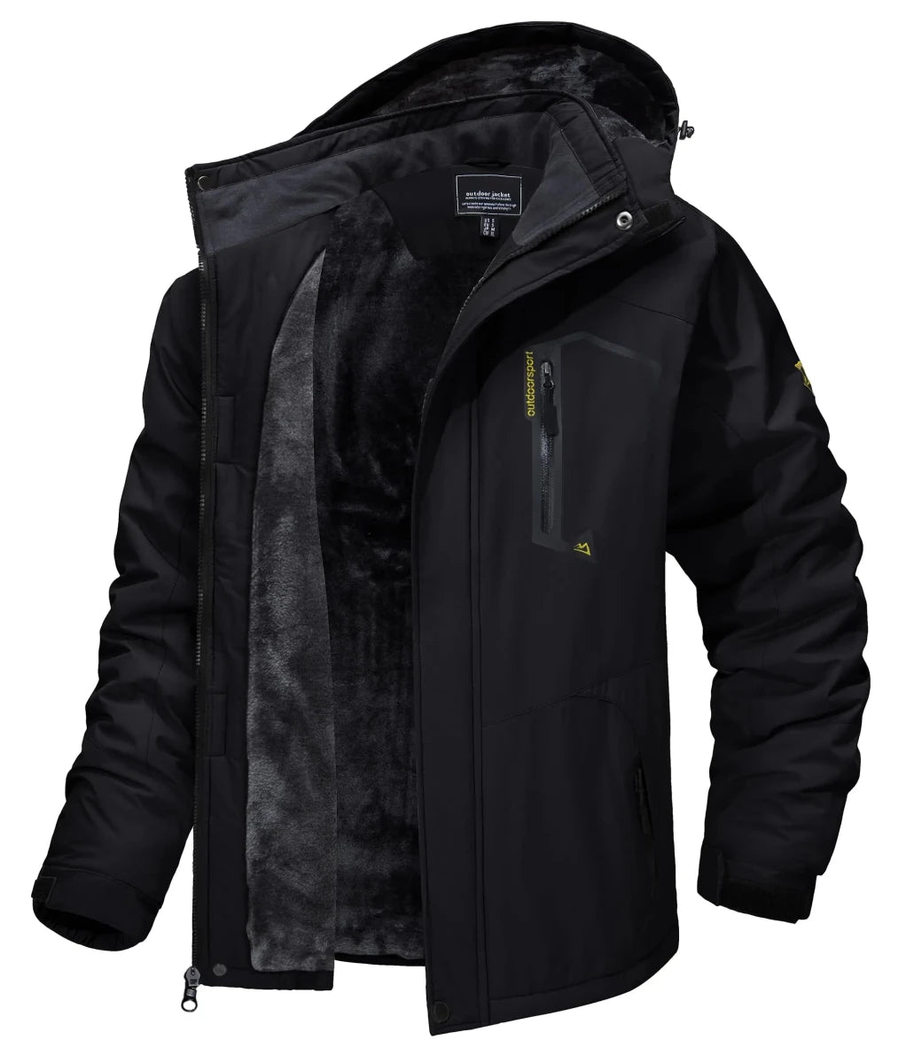 Parka polaire, veste imperméable pour le ski et les sports d'hiver pour homme "TACVASEN - TJ153D" - Planète Rando