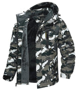 Parka polaire, veste imperméable pour le ski et les sports d'hiver pour homme "TACVASEN - TJ153D" - Planète Rando