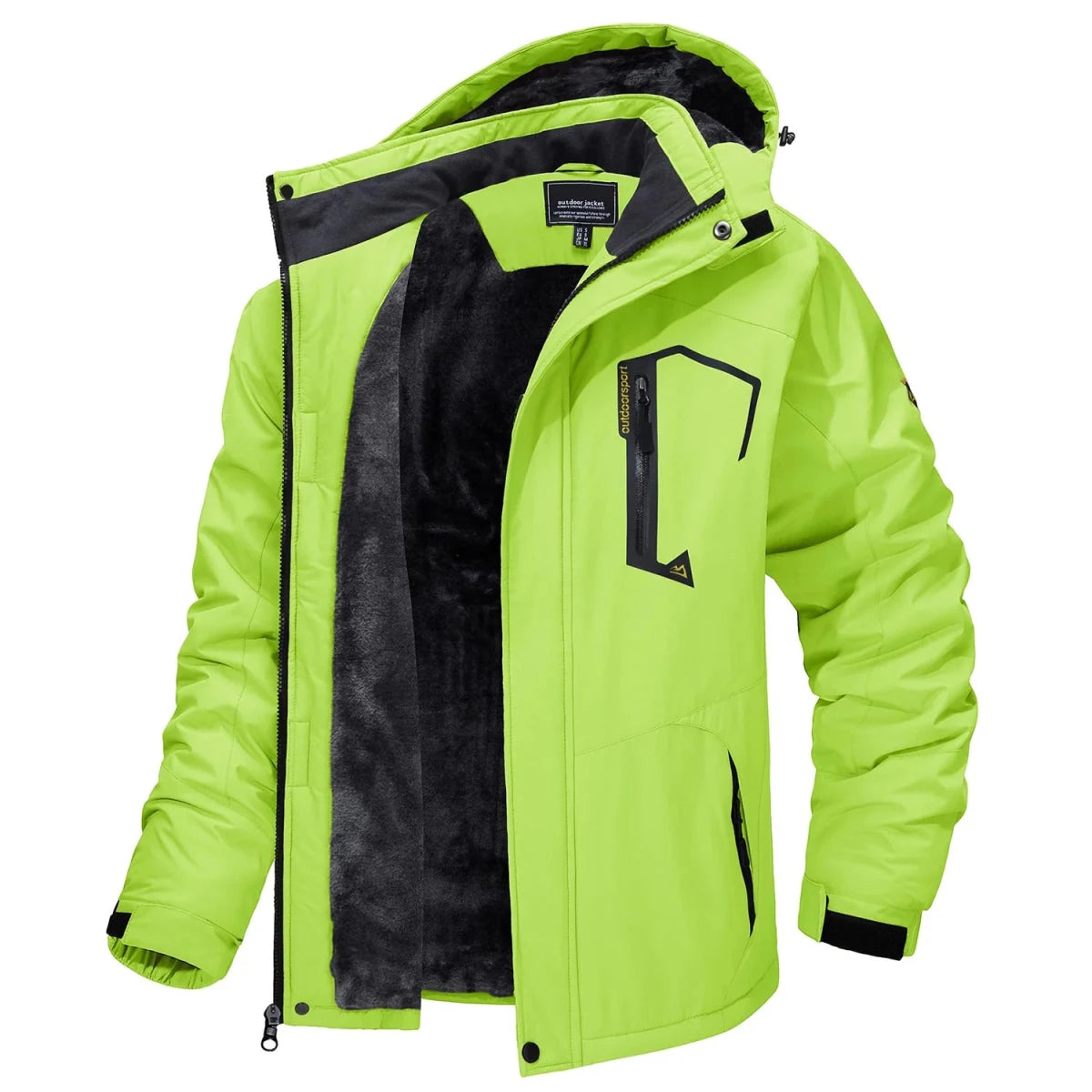 Parka polaire, veste imperméable pour le ski et les sports d'hiver pour homme "TACVASEN - TJ153D" - Planète Rando