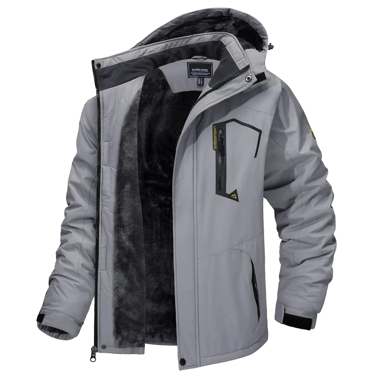 Parka polaire, veste imperméable pour le ski et les sports d'hiver pour homme "TACVASEN - TJ153D" - Planète Rando