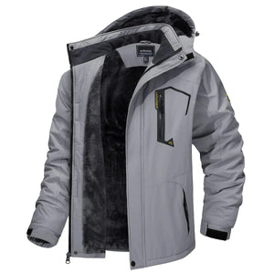 Parka polaire, veste imperméable pour le ski et les sports d'hiver pour homme "TACVASEN - TJ153D" - Planète Rando