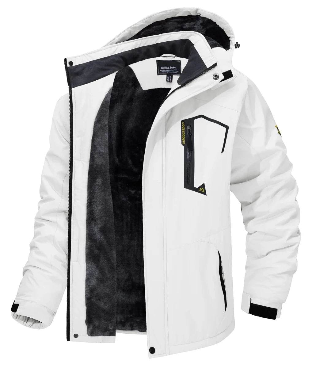 Parka polaire, veste imperméable pour le ski et les sports d'hiver pour homme "TACVASEN - TJ153D" - Planète Rando
