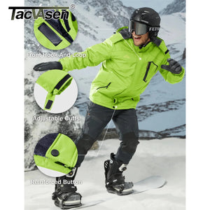 Parka polaire, veste imperméable pour le ski et les sports d'hiver pour homme "TACVASEN - TJ153D" - Planète Rando