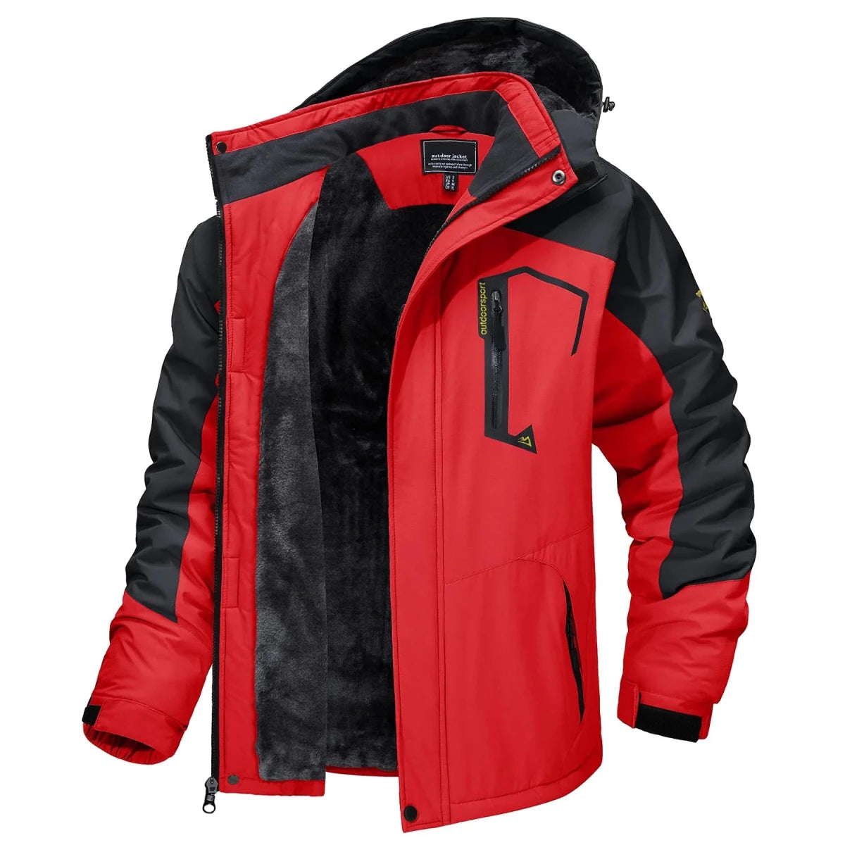 Parka polaire, veste imperméable pour le ski et les sports d'hiver pour homme "TACVASEN - TJ153D" - Planète Rando