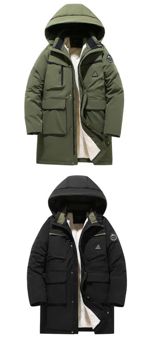 Parkas d'hiver en polaire grande taille pour homme "Mr.Kera - Fagirefng" - Planète Rando