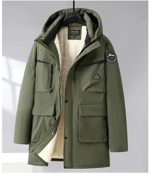 Parkas d'hiver en polaire grande taille pour homme "Mr.Kera - Fagirefng" - Planète Rando