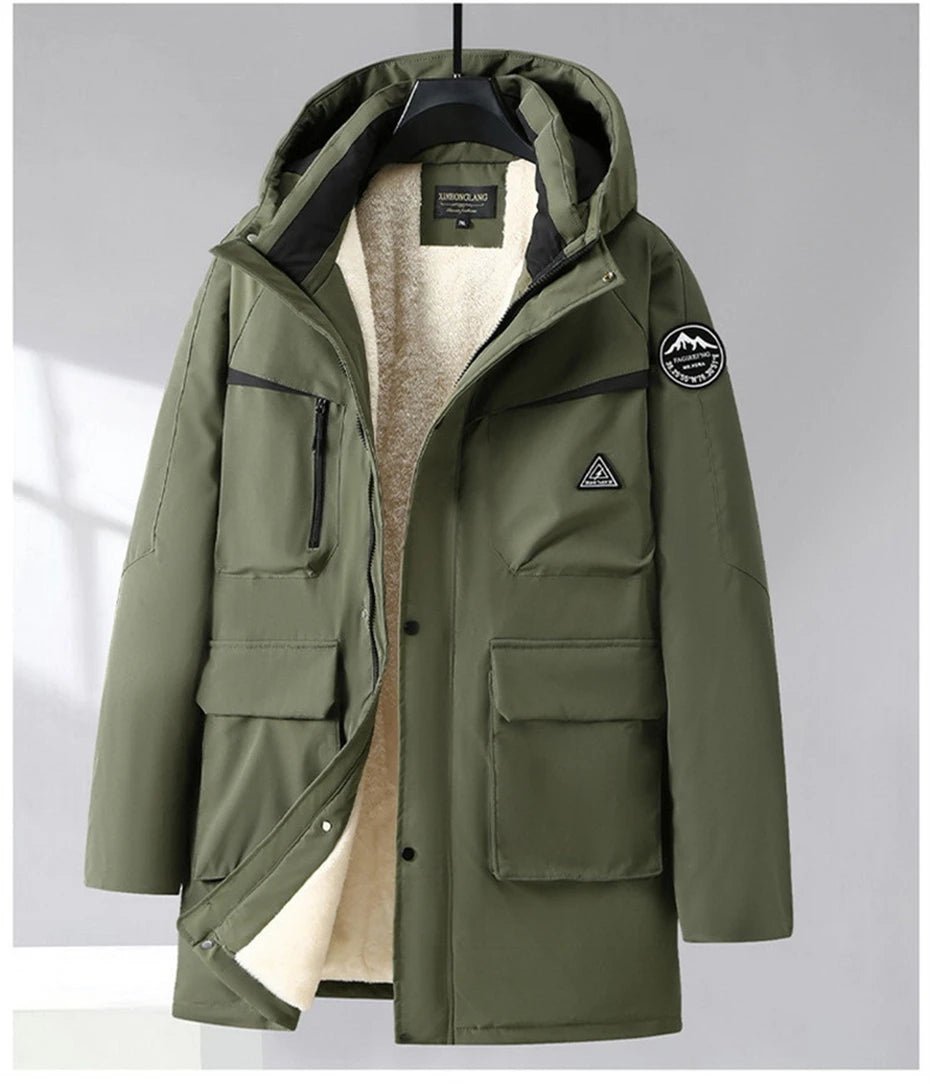 Parkas d'hiver en polaire grande taille pour homme "Mr.Kera - Fagirefng" - Planète Rando