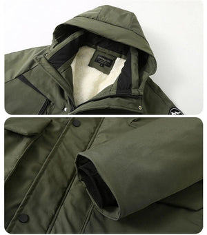 Parkas d'hiver en polaire grande taille pour homme "Mr.Kera - Fagirefng" - Planète Rando