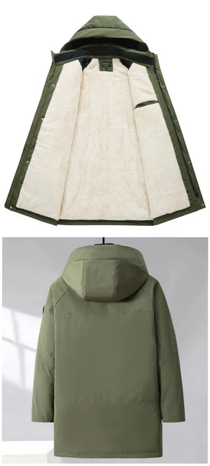 Parkas d'hiver en polaire grande taille pour homme "Mr.Kera - Fagirefng" - Planète Rando