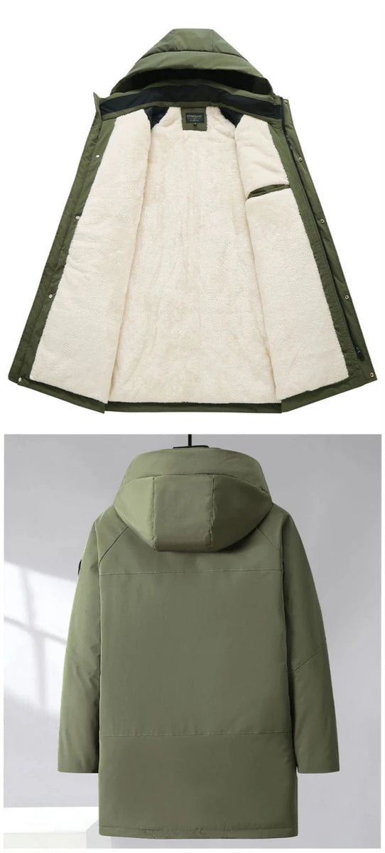 Parkas d'hiver en polaire grande taille pour homme "Mr.Kera - Fagirefng" - Planète Rando