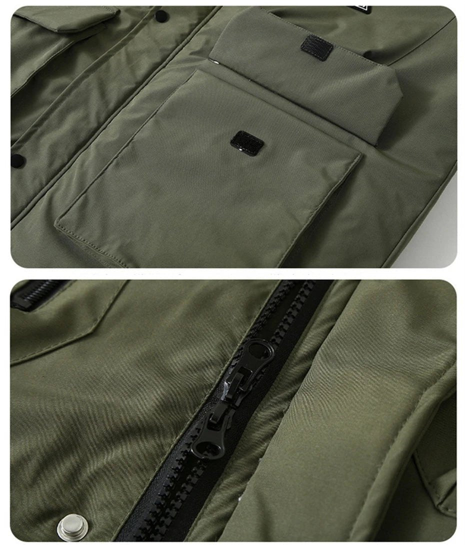 Parkas d'hiver en polaire grande taille pour homme "Mr.Kera - Fagirefng" - Planète Rando