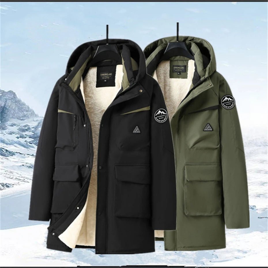 Parkas d'hiver en polaire grande taille pour homme "Mr.Kera - Fagirefng" - Planète Rando