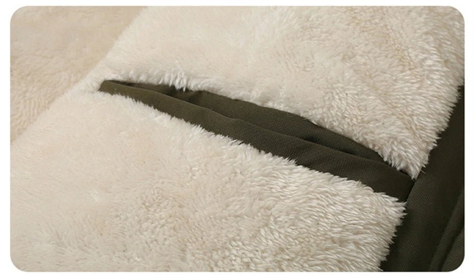 Parkas d'hiver en polaire grande taille pour homme "Mr.Kera - Fagirefng" - Planète Rando