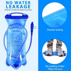 Poche à eau / poche d'hydratation sans PVC ni bisphénol A "NEWBOLER - BOT006" - Planète Rando