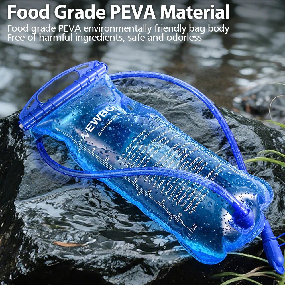 Poche à eau / poche d'hydratation sans PVC ni bisphénol A "NEWBOLER - BOT006" - Planète Rando
