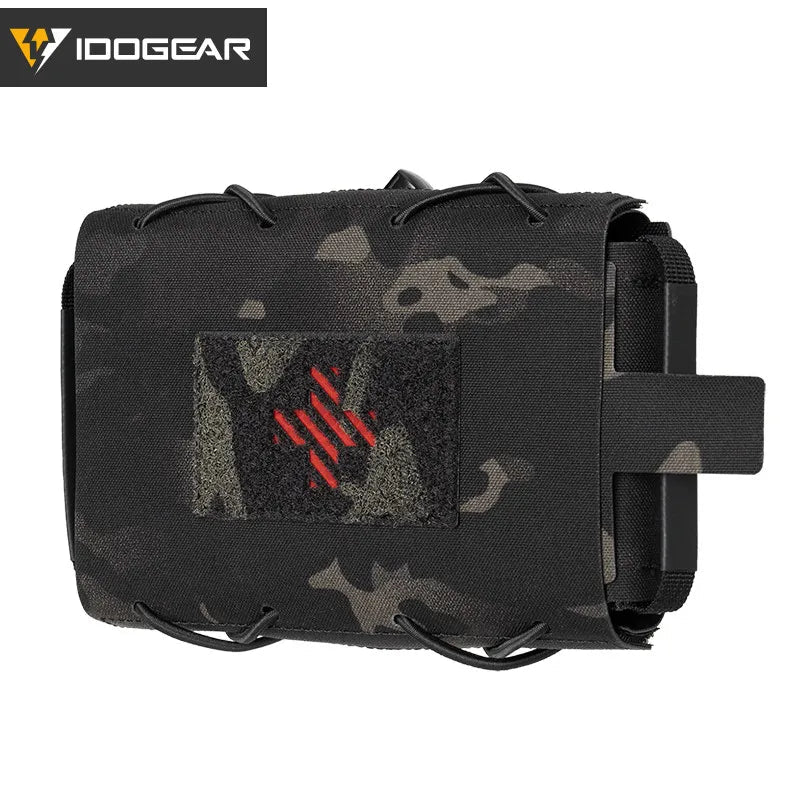 Pochette tactique avec passant MOLLE pour équipement médical "IDOGEAR - IG - BG35132" - Planète Rando