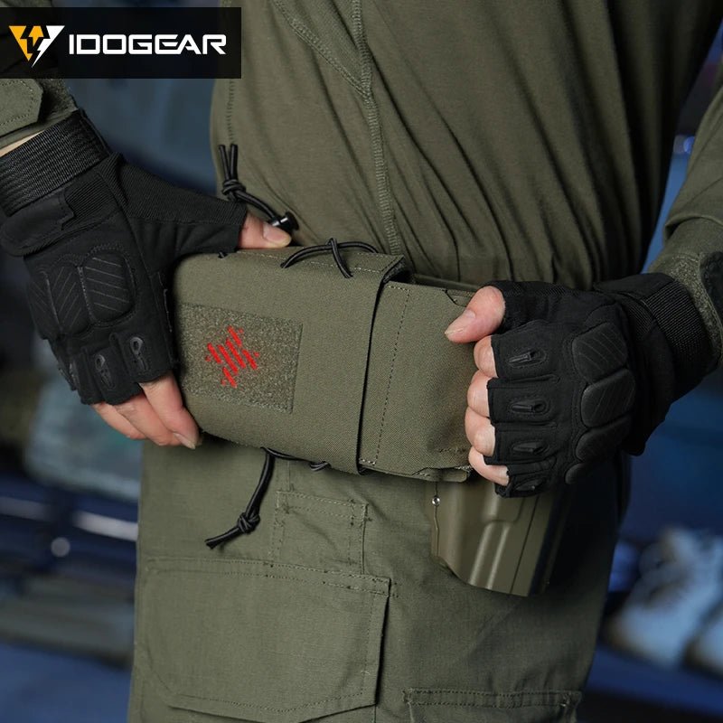 Pochette tactique avec passant MOLLE pour équipement médical "IDOGEAR - IG - BG35132" - Planète Rando