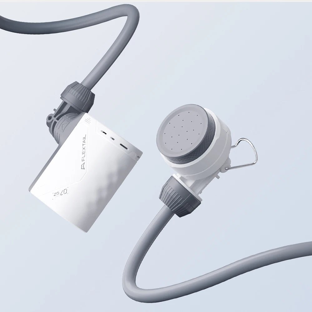 Pompe de douche électrique portable IPX7 étanche "FLEXTAILGEAR - TINY SHOWER" - Planète Rando