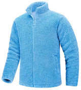 Pull en polaire / veste sherpa chaude zippée intégrale pour homme "TACVASEN - TJ605" - Planète Rando