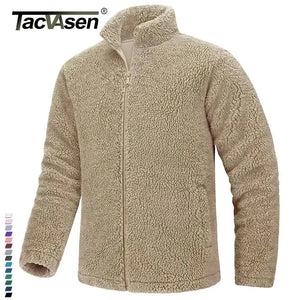 Pull en polaire / veste sherpa chaude zippée intégrale pour homme "TACVASEN - TJ605" - Planète Rando