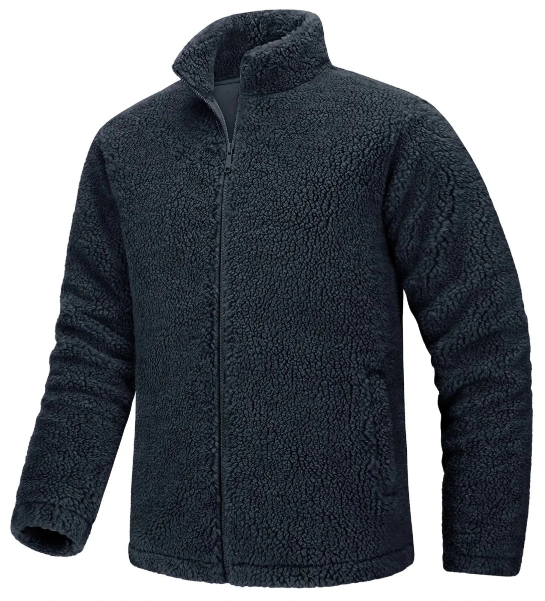 Pull en polaire / veste sherpa chaude zippée intégrale pour homme "TACVASEN - TJ605" - Planète Rando