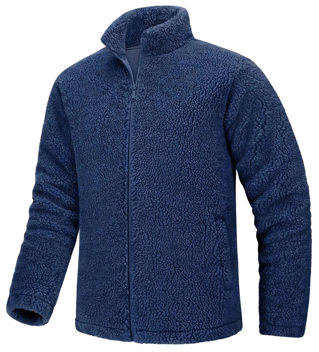 Pull en polaire / veste sherpa chaude zippée intégrale pour homme "TACVASEN - TJ605" - Planète Rando