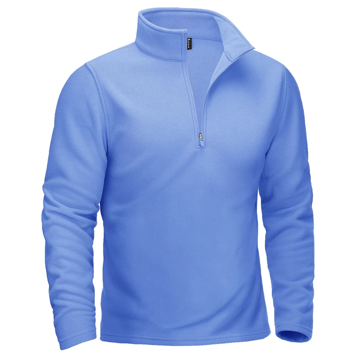 Pull thermique / sweat-shirt polaire à col zippé 1/4 pour homme "TACVASEN - TJ642" - Planète Rando