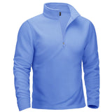 Pull thermique / sweat-shirt polaire à col zippé 1/4 pour homme "TACVASEN - TJ642" - Planète Rando