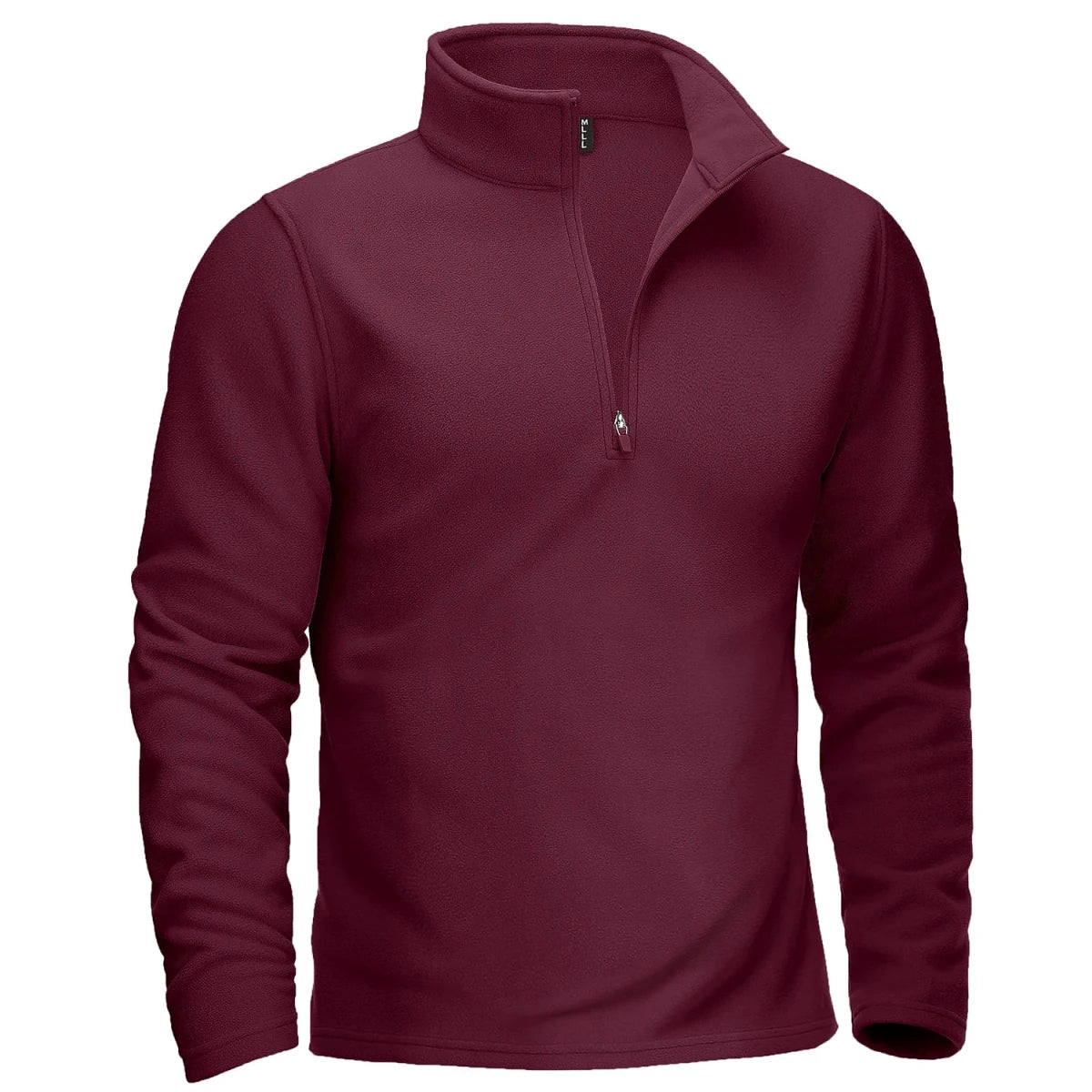 Pull thermique / sweat-shirt polaire à col zippé 1/4 pour homme "TACVASEN - TJ642" - Planète Rando