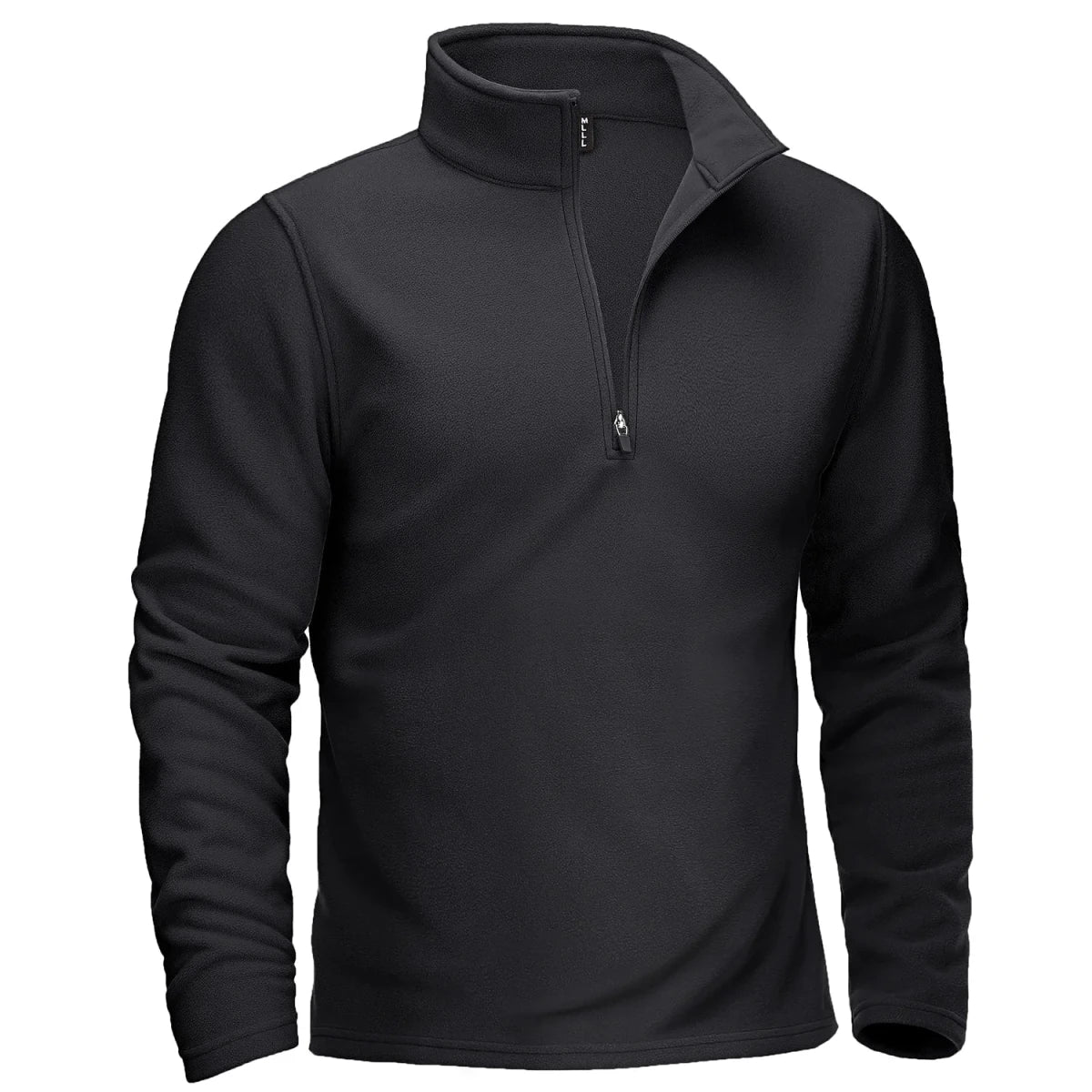 Pull thermique / sweat-shirt polaire à col zippé 1/4 pour homme "TACVASEN - TJ642" - Planète Rando