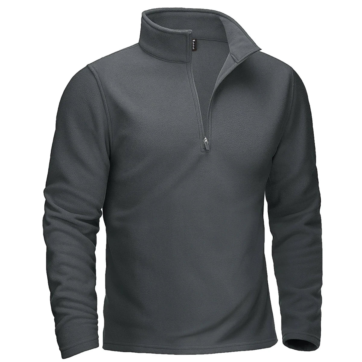 Pull thermique / sweat-shirt polaire à col zippé 1/4 pour homme "TACVASEN - TJ642" - Planète Rando