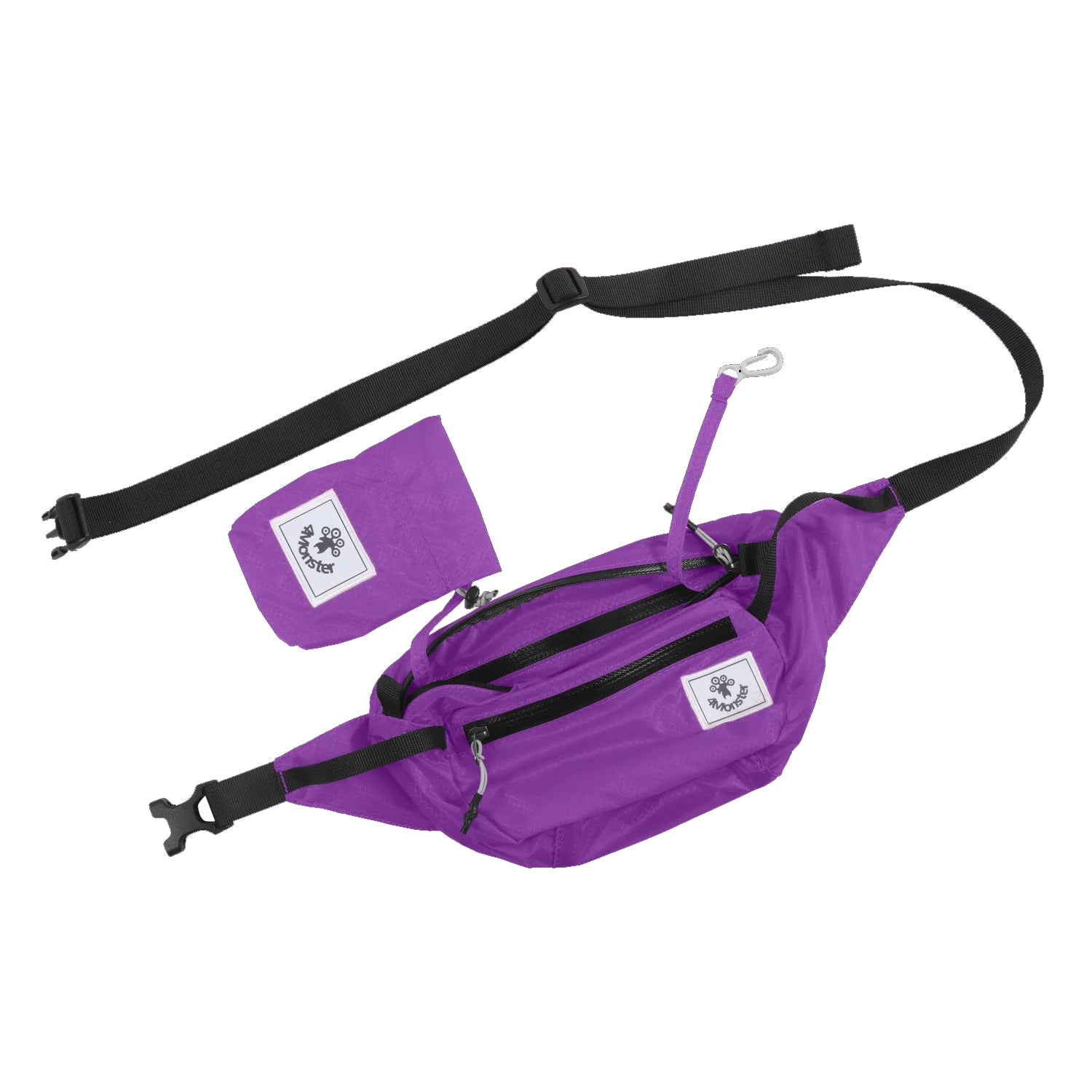 Sacoche banane portable pour la course / randonnée 2L 230g "4monster - H-SHP"